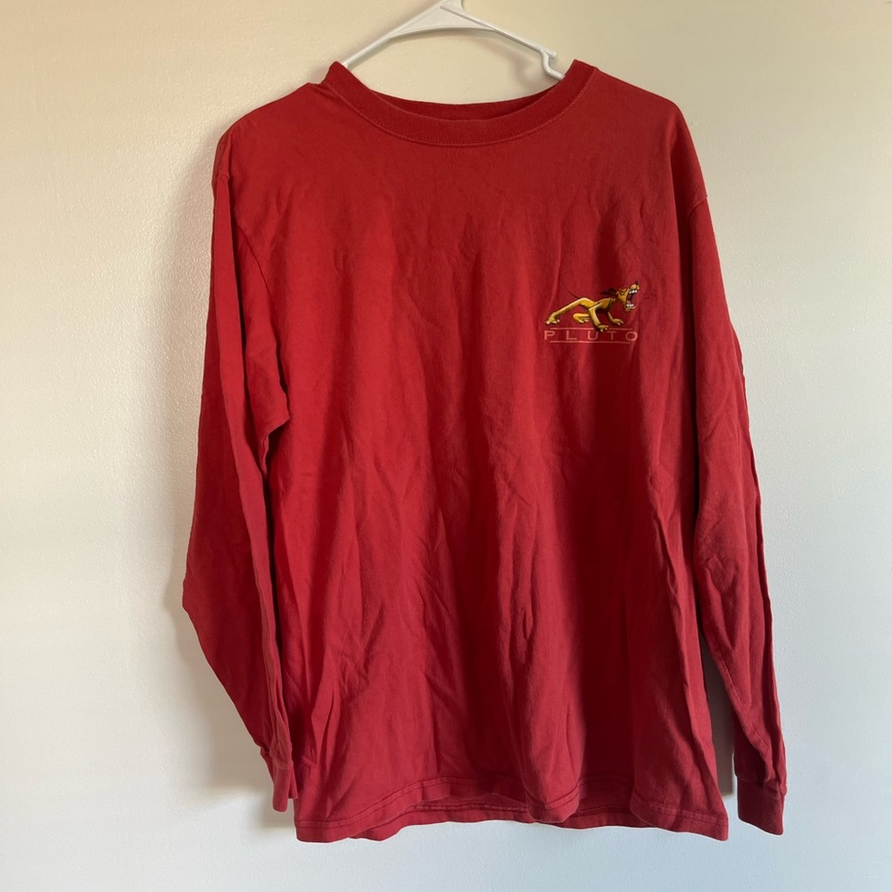 Vintage 90s Disney Pluto Long Sleeve
